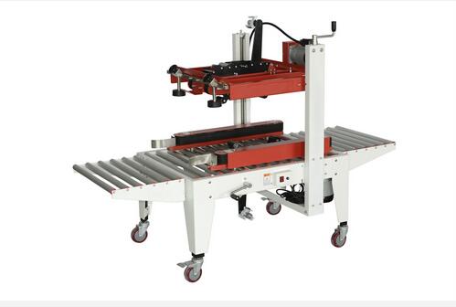 Semiautomatic sealing machine